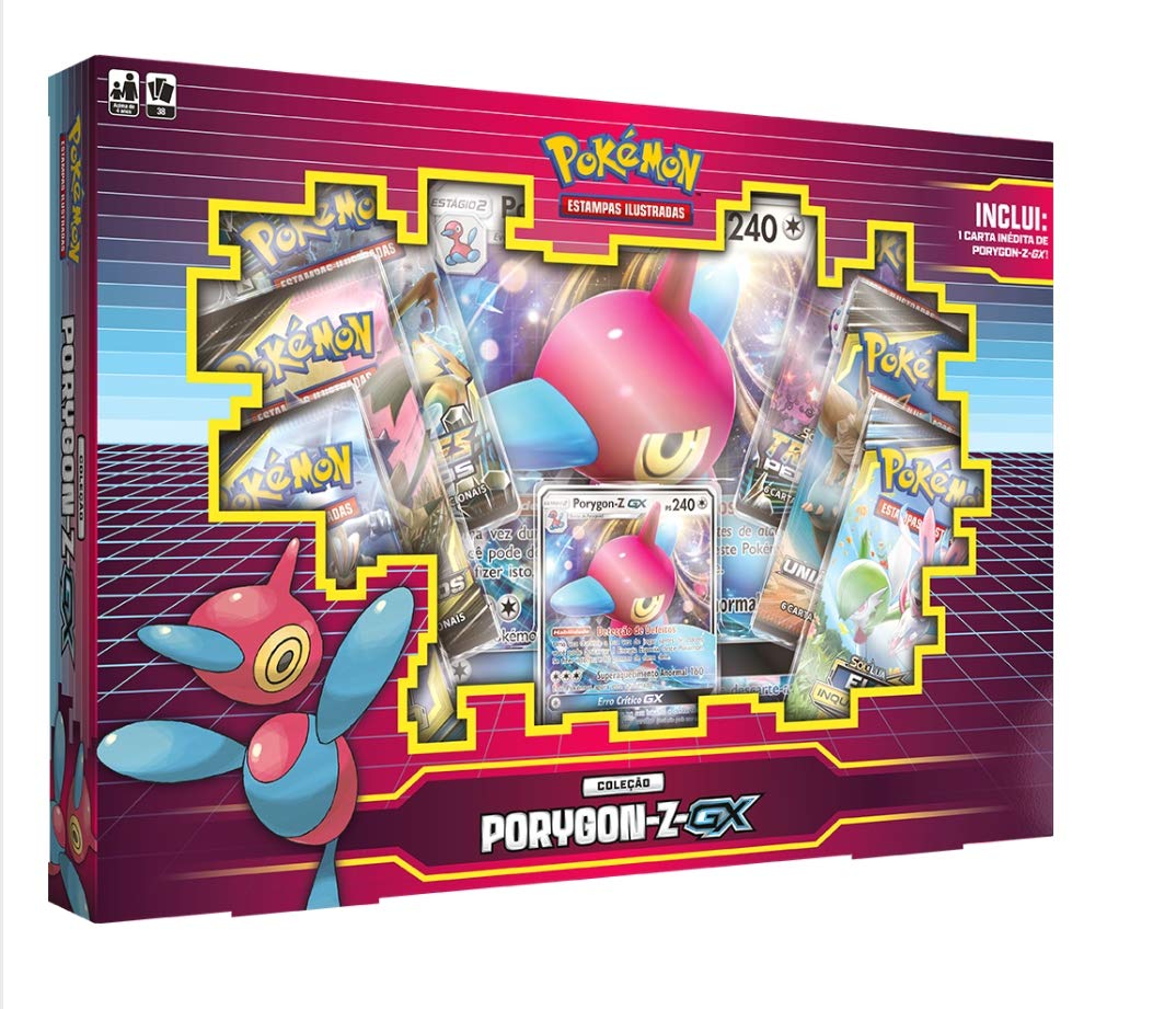 Box Pokémon Coleção Porygon-Z-Gx Copag SUIKA 👾👾👾 : Amazon.com